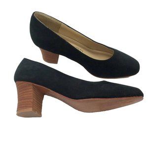 Chinese Laundry Black Suede Pumps Size 7.5 M NWOT